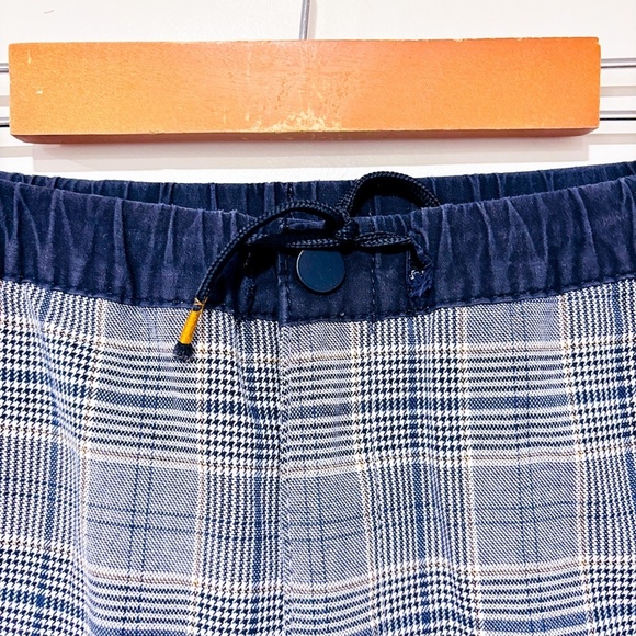 ZARA Blue plaid skinny pants | Stretch comfort * - Picture 9 of 10